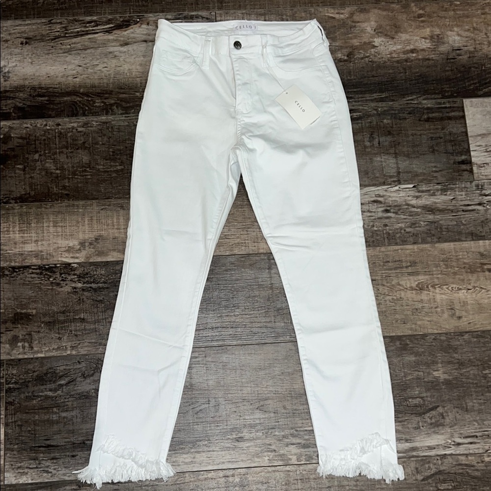 Cello white jeans NWT